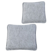 2 unidades cojín agujas fieltro, base flexible suave para manualidades