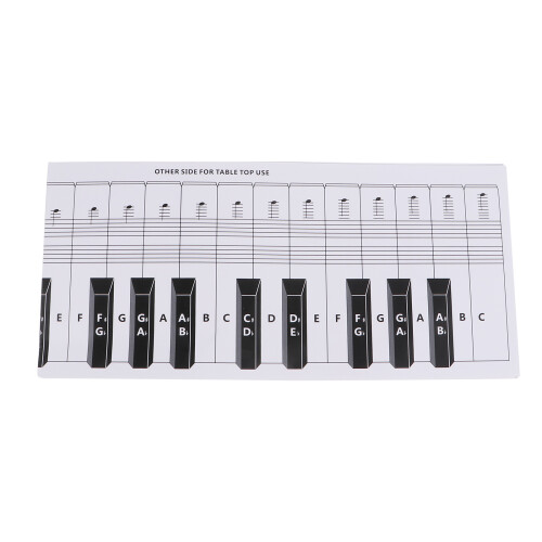 piano de con guía práctica y simulación de dedos 2