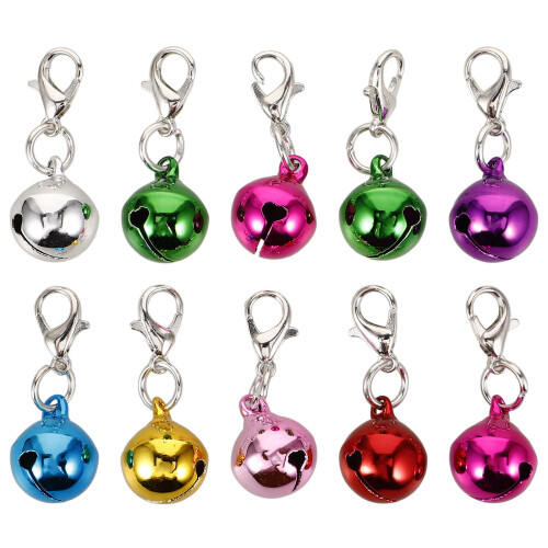 10 cencerros para collar de y perro, accesorios con