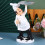 miniatura de chef en resina con , 1 4