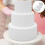 3 Piezas Pastel Espuma Reutilizable Para Repostería Y 6