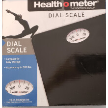Health O Meter Zifferblattskala Schwarz