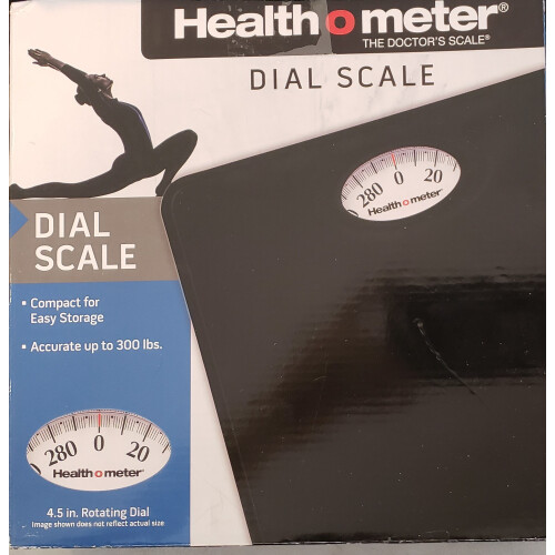 Health O Meter Dial Scale Black