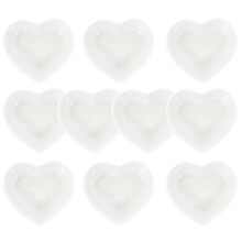 10 Unidades Mini Para Salsas De Forma Corazón
