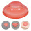 4 Plastic Detector Fire Alarm Covers Voor En 5