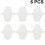 6 und braga sanitaria impermeable reutilizable, lavable 180 mm 1