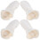 2 paar gewatteerde winterklompen, insteekslippers met voering 8