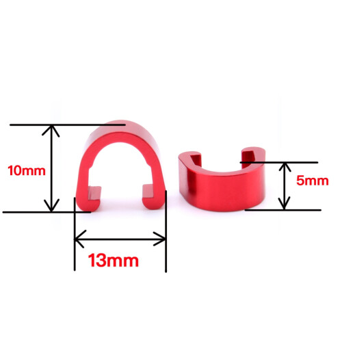 10 uds. abrazaderas y clips para , soporte c ( ) 2