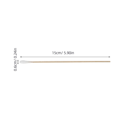 500 bastoncillos 15 cm mango madera doméstico 2