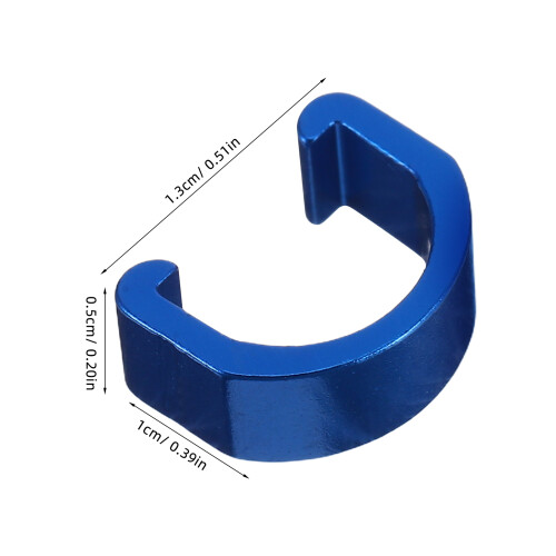 10 uds. abrazaderas de cable y c para (azul) 1
