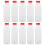 10 plásticas desechables de 500 ml con , transparentes 1