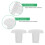40Pcs Horizontal Blinds Bottom Rail Button Plugs Useful Parts 8
