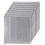 bolsa desechable de aluminio 50 20x20 cm para comida picnic 6