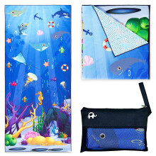 Elite Trend Schnelltrocknendes Handtuch, gro, 160 x 78 cm  Mikrofaser-Strandtuch  perfekt fr Strand, Reisen, Schwimmbad, Yoga, Wandern, Campi