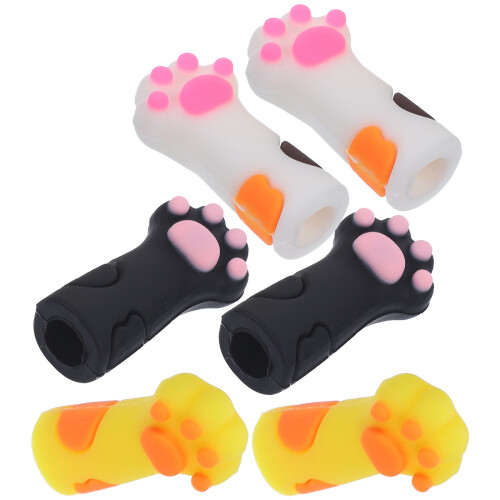 6 . fundas protectoras de silicona para cortacutículas y