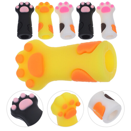 6 . fundas protectoras de silicona para cortacutículas y 1