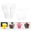 100 Unidades Tazas Transparentes Para Y Postres 8