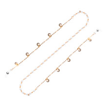 cordón para gafas de con colgante de concha y