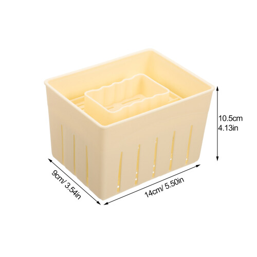 para tofu 3 unidades prensa plástico con 1