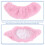 elástica de peluche para l rosa 8