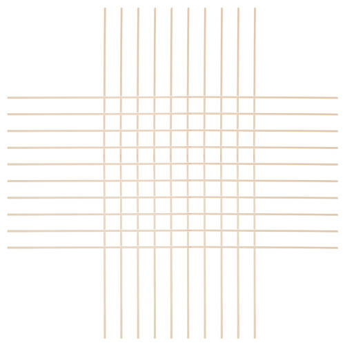 20 . varillas de madera para soporte de infantiles DIY
