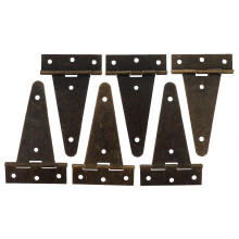 6 rustieke gate strap scharnieren voor schuifdeuren, huis hardware