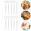 20 . brochetas inoxidable para barbacoa y (plateado) 4