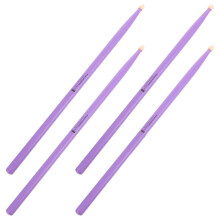 2 pares de baquetas de arce para percusión