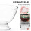 para y transparentes para hogar, trifle y 4
