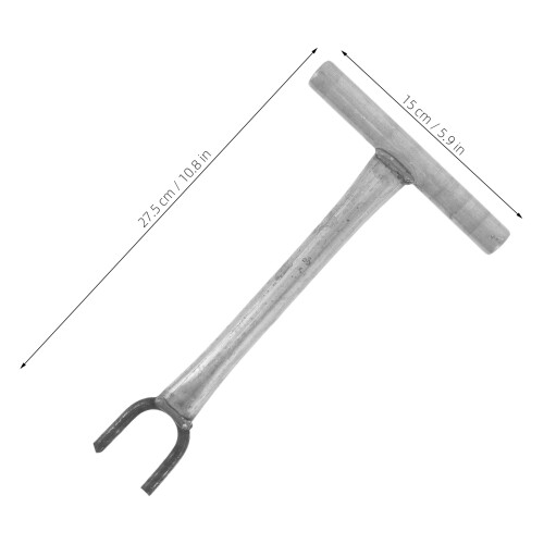 clé pour robinet 27 cm longue en forme u 3 cm 1