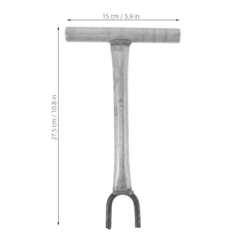 clé pour robinet 27 cm longue en forme u 3 cm 2