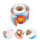 rouleau autocollants fluorescents pour de 2