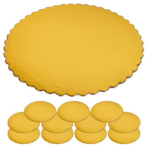 plateau rond 12 pièces pour gâteau mousse, support décor 1