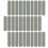 50 pièces bâtonnets de argentés pour 6