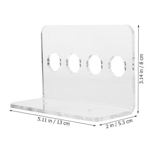 porte-ciseaux 4 fentes pour rangement ciseaux et peignes 1