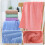 5Pcs Comfortable Flannel Bath Towels Durable Guinea Pig Cage Bedding 11