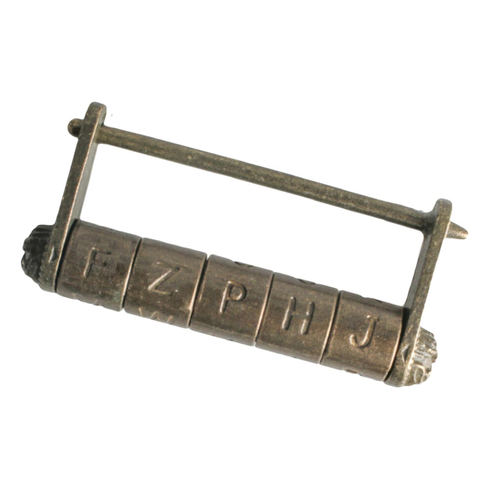 Traditional Chinese Characters Lock For Wood Jewelry Boxes Zinc Alloy Combination Password Padlock Decorative Padlock 9016109438492