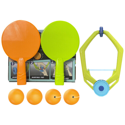 ensemble d'entraîneur de tennis de table interactif pour enfants