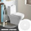 4 recharges pour WC, compatibles de nettoyage 4