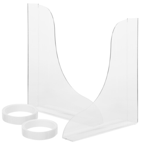 pare-éclaboussures transparents x2 pour douche, lavabo,