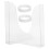 pare-éclaboussures transparents x2 pour douche, lavabo, 10