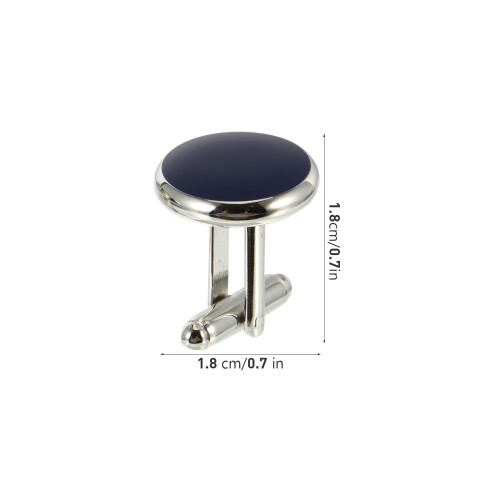 lot de 8 boutons de manchette ronds style pour 1