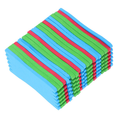 20 pièces éponge feuille roulée câble casque taille 2