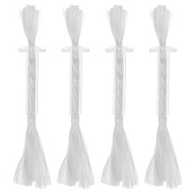 4 pièces mèches fibre verre pour lampe à huile support tubulaire