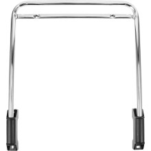 repose-pied en acier inoxydable avec placage