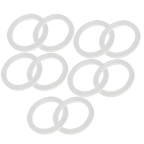 10 joints silicone 70 mm pour bouteille récipient cuisine