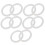 10 joints silicone 70 mm pour bouteille récipient cuisine 4