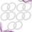 10 joints silicone 70 mm pour bouteille récipient cuisine 8