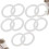 10 joints silicone 70 mm pour bouteille récipient cuisine 9