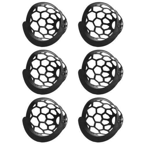 6 pièces - Poches de rangement filet pour table de billard 2